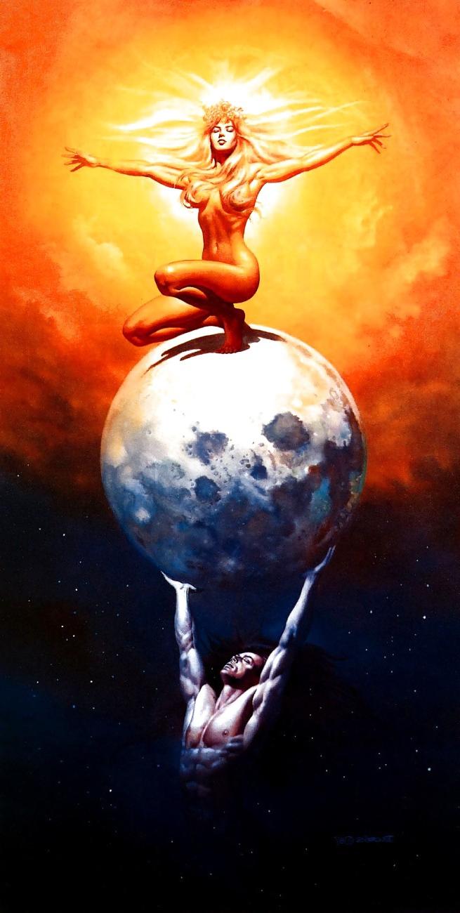 25P Erotic Fantasy Art 1 - Boris Vallejo