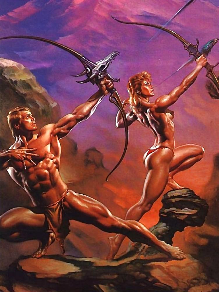 25P Erotic Fantasy Art 1 - Boris Vallejo