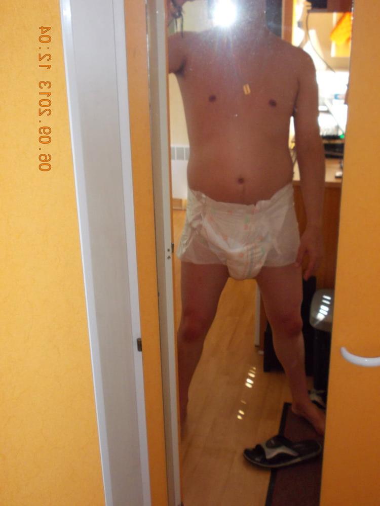 8P in diaper 1 en couche culotte 1