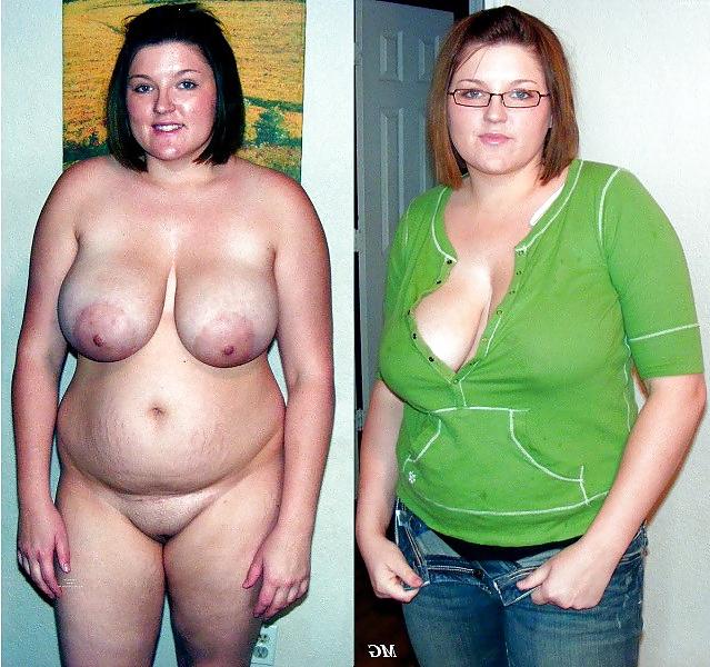 23P Busty BBW's Dressed & Undressed