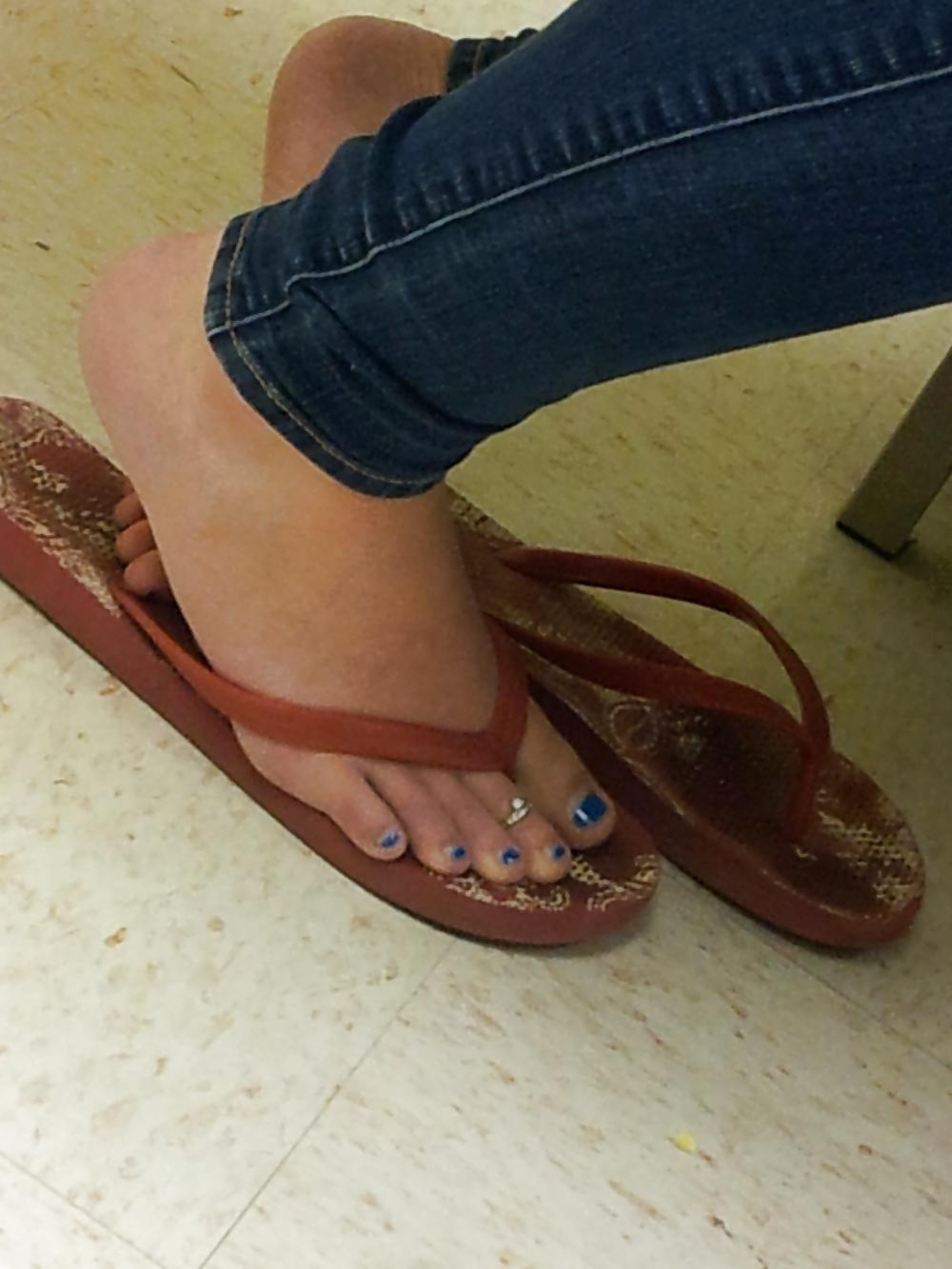 19P Candid High School Feet 2