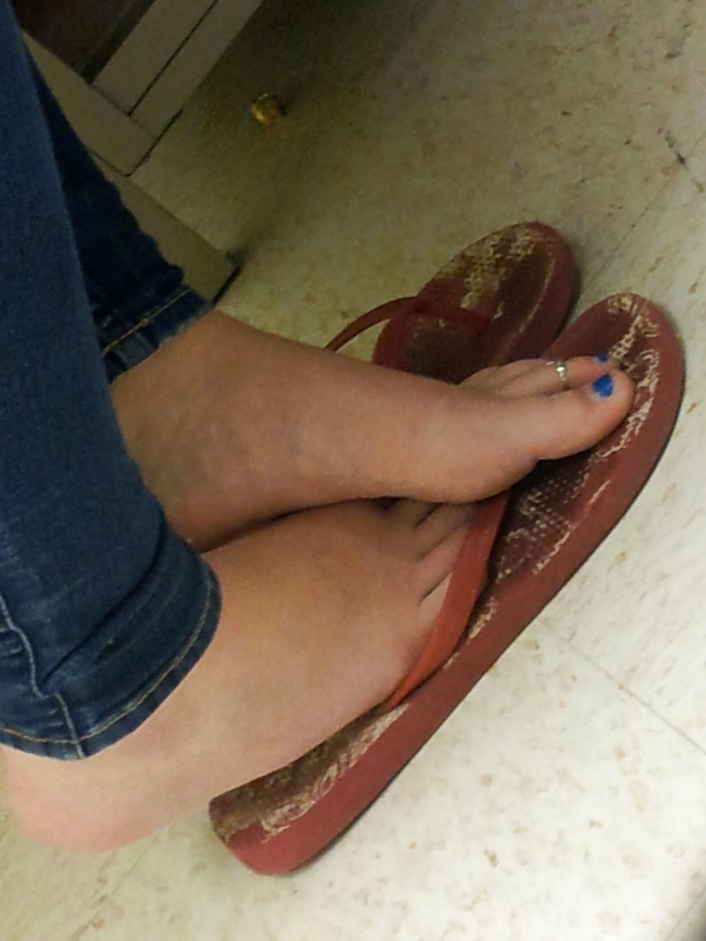 19P Candid High School Feet 2