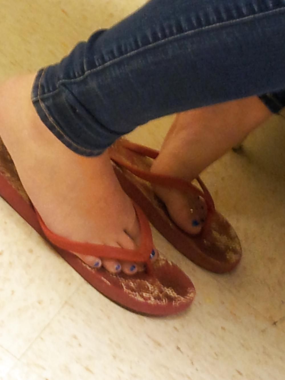 19P Candid High School Feet 2