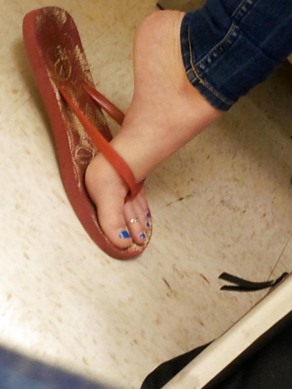 19P Candid High School Feet 2