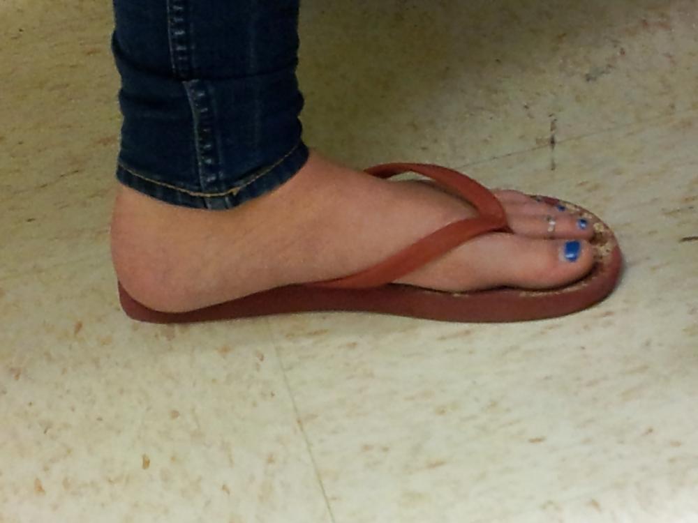 19P Candid High School Feet 2