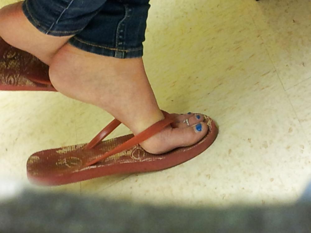 19P Candid High School Feet 2