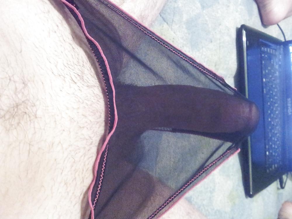 7P Wearin my ex's underwear