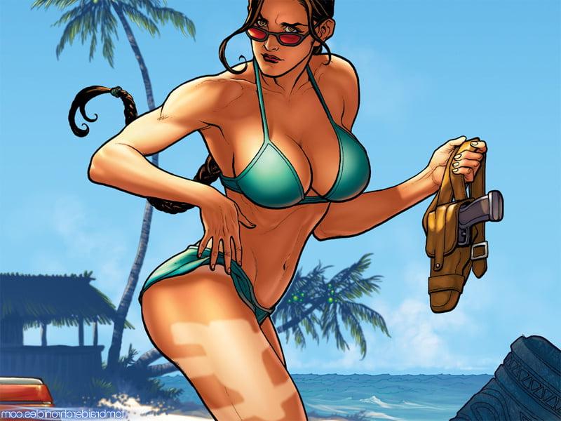 12P Video game Vixens vol 10- Lara Croft (classic version)