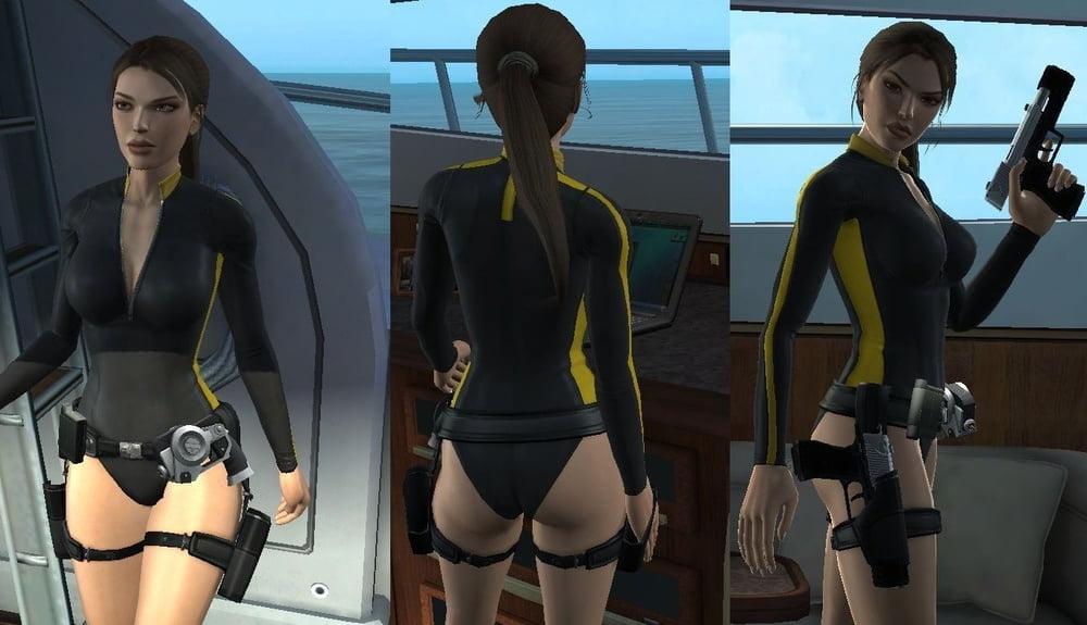 12P Video game Vixens vol 10- Lara Croft (classic version)