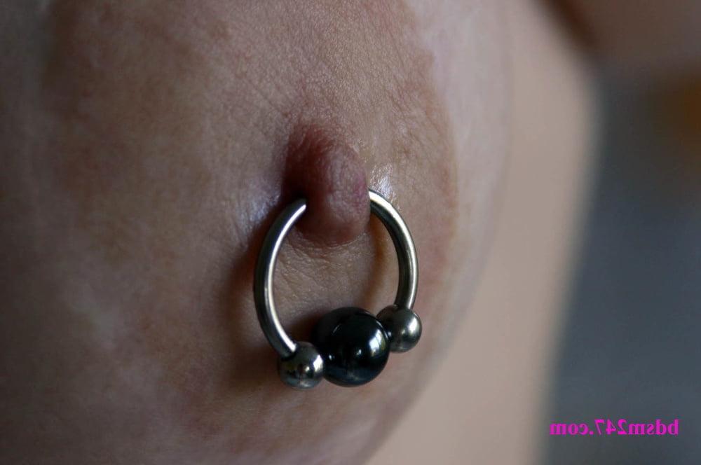 21P Nipple piercings 76