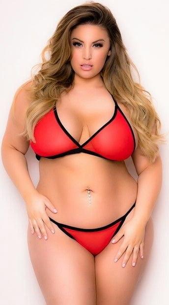 16P Bbw mix 479 (Hot red bra)