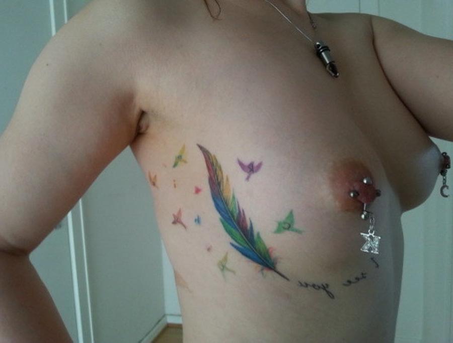 21P Nipple piercings 75
