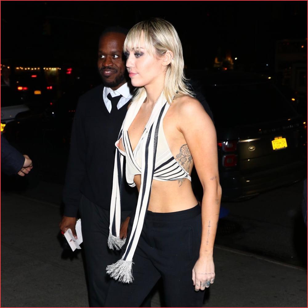24P Miley Cyrus Nip Slip 02-12-2020