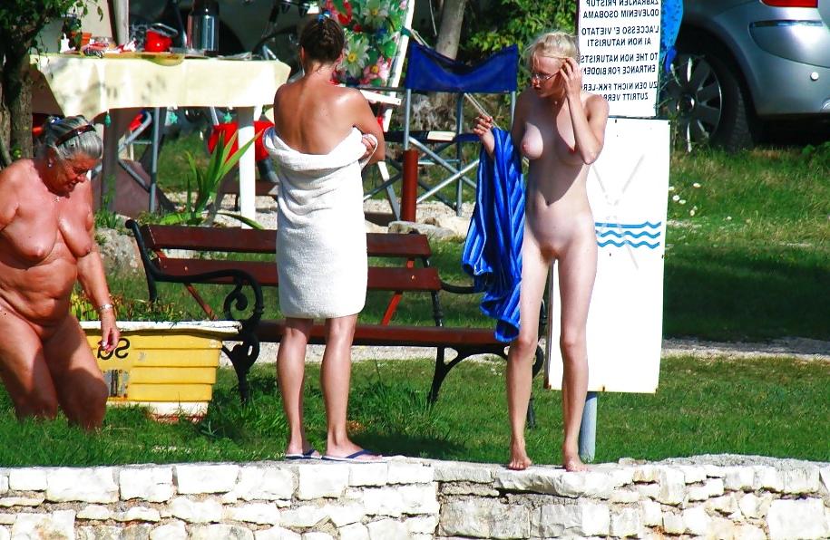 25P Danish Teen on nudist Beach
