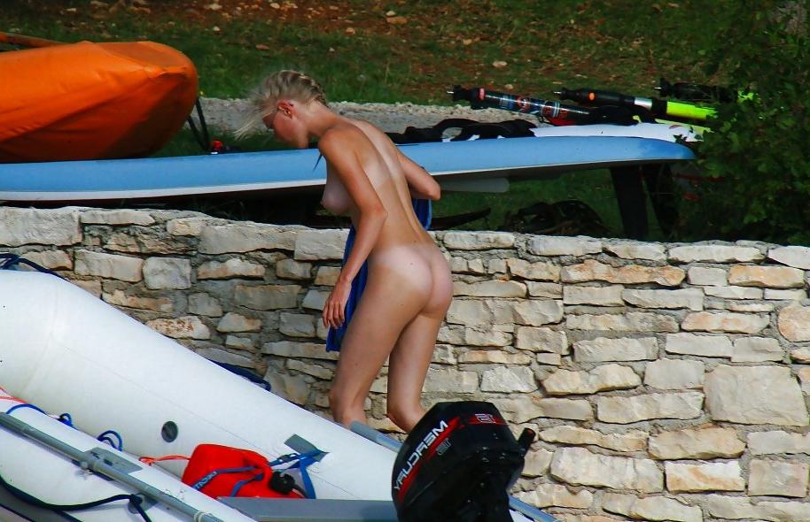 25P Danish Teen on nudist Beach