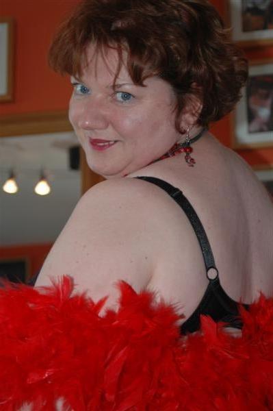25P Chris44g Red &amp; Black Lingerie