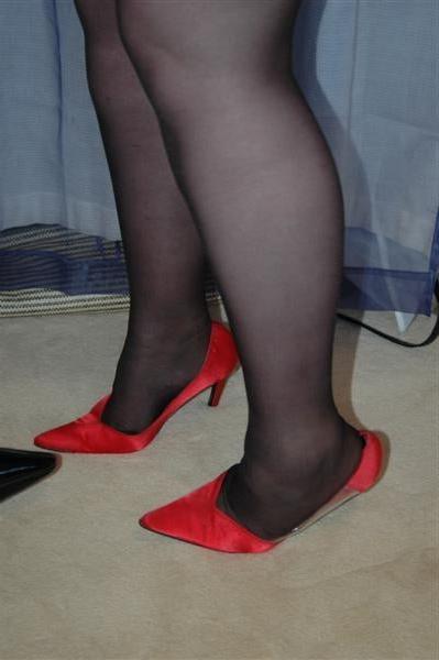 25P Chris44g Red &amp; Black Lingerie