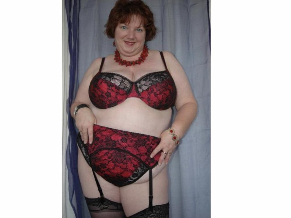 25P Chris44g Red &amp; Black Lingerie