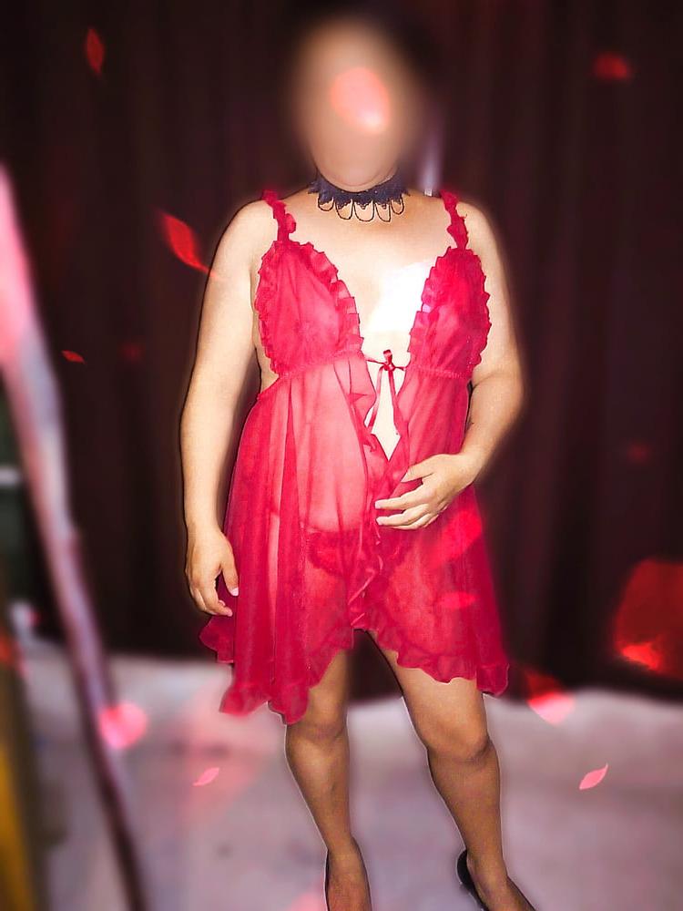 9P sexy wife red