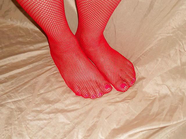 22P Red Body Stocking