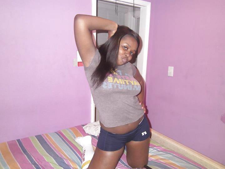 12P 19 year old Cute little black slut, i love big cocks