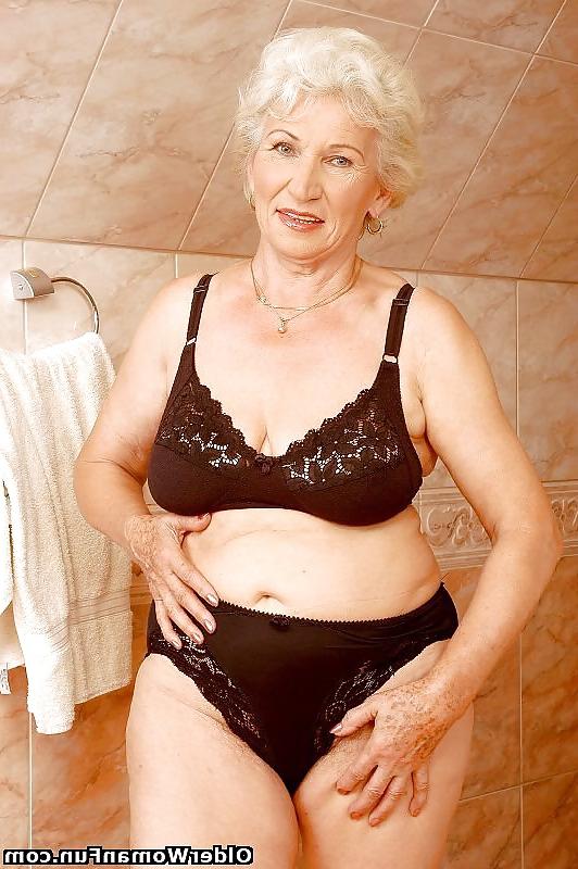 15P 73 year old grandma Maria from OlderWomanFun