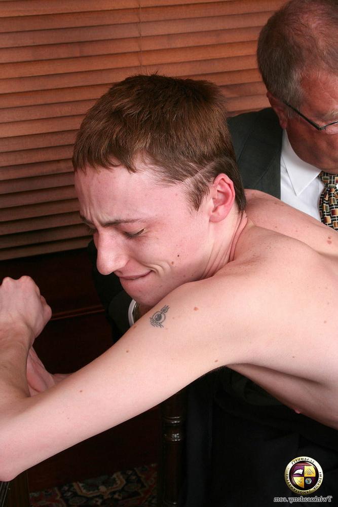 20P Teenage Martin is strip searched by the older headmaster