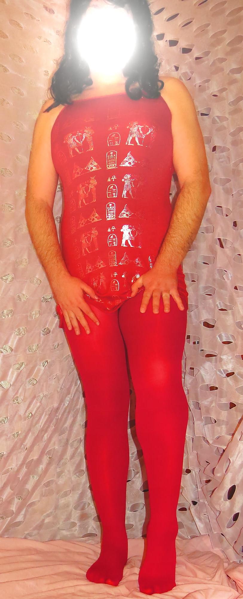 25P Sissy Boy Lovelaska - The beautiful red (part 1)