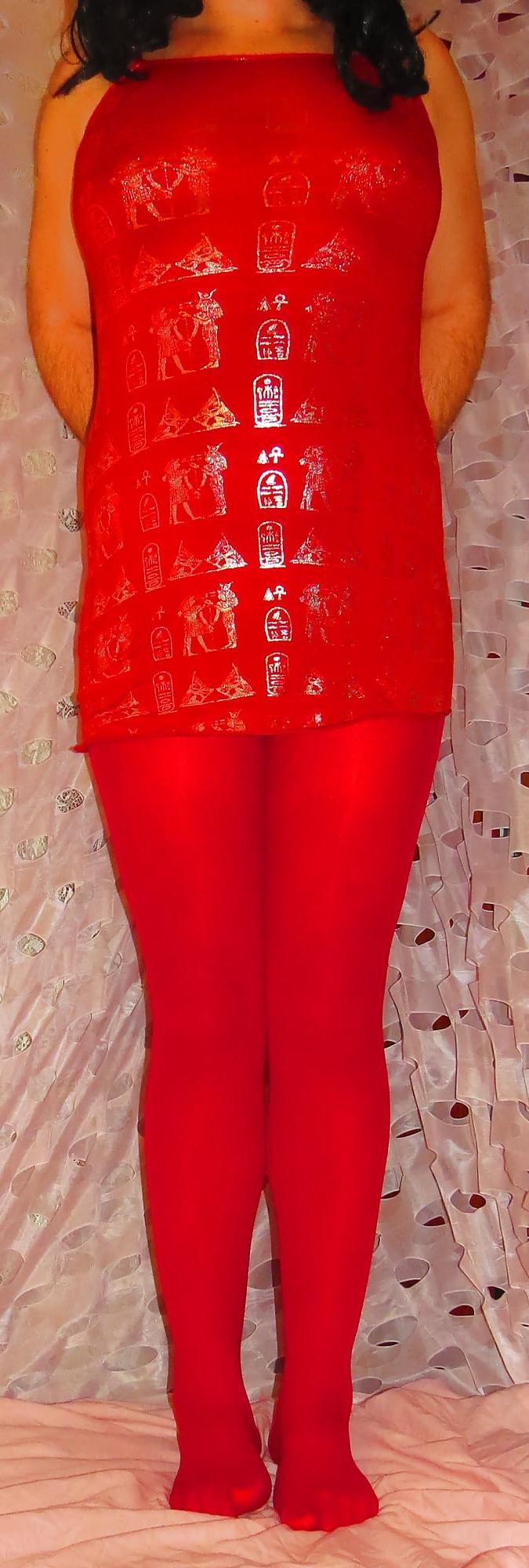 25P Sissy Boy Lovelaska - The beautiful red (part 1)
