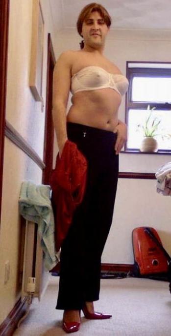 8P Red Top and Sexy Heels