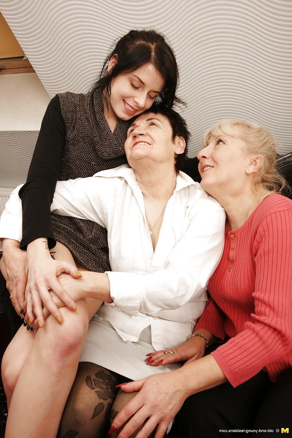 25P Grandma fucks older grandma and her young girl PART 2