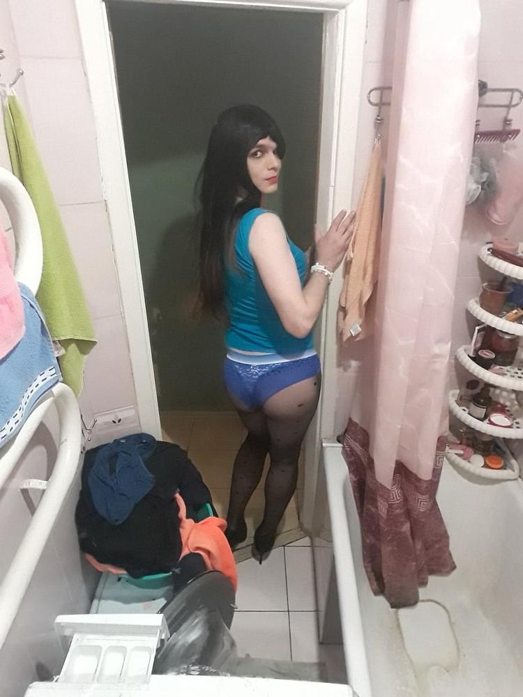 16P January 2020 - Blue lace panties