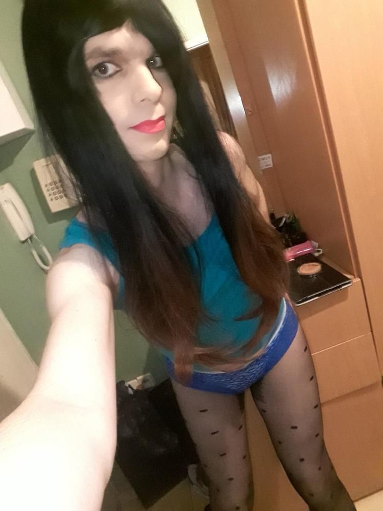 16P January 2020 - Blue lace panties