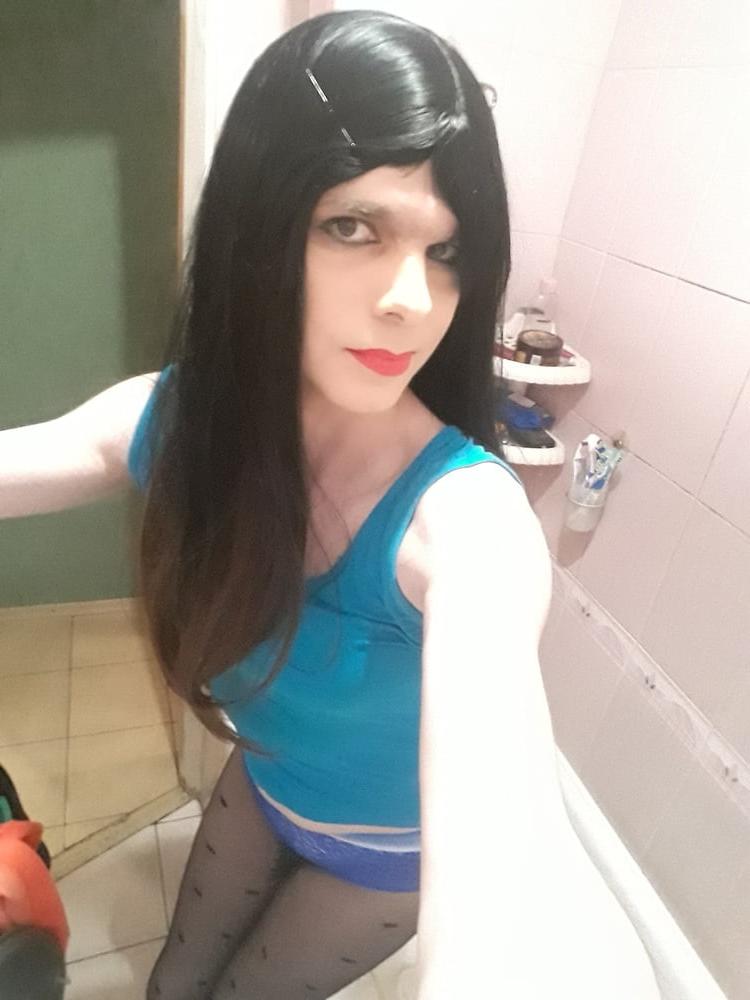 16P January 2020 - Blue lace panties