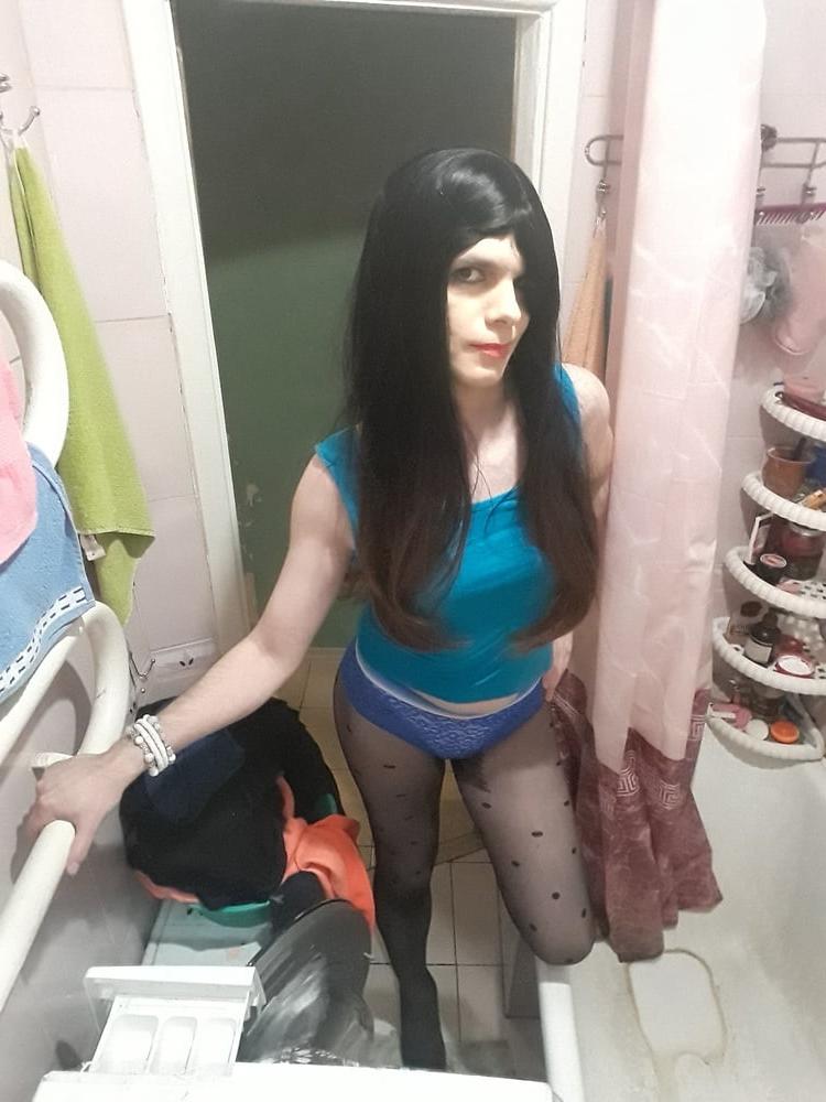 16P January 2020 - Blue lace panties