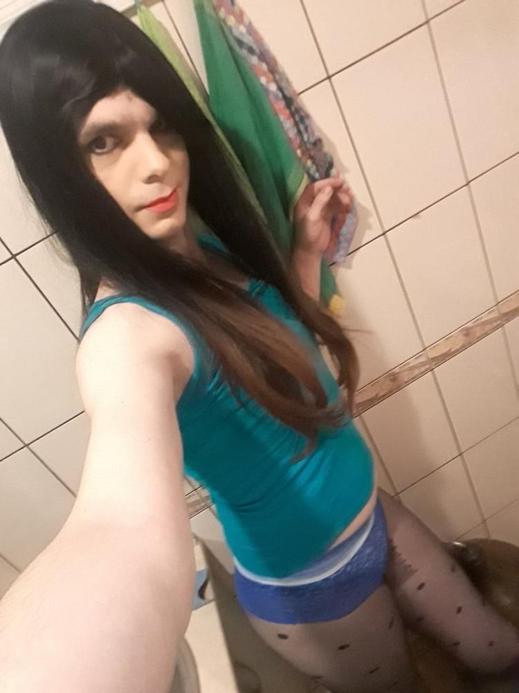 16P January 2020 - Blue lace panties