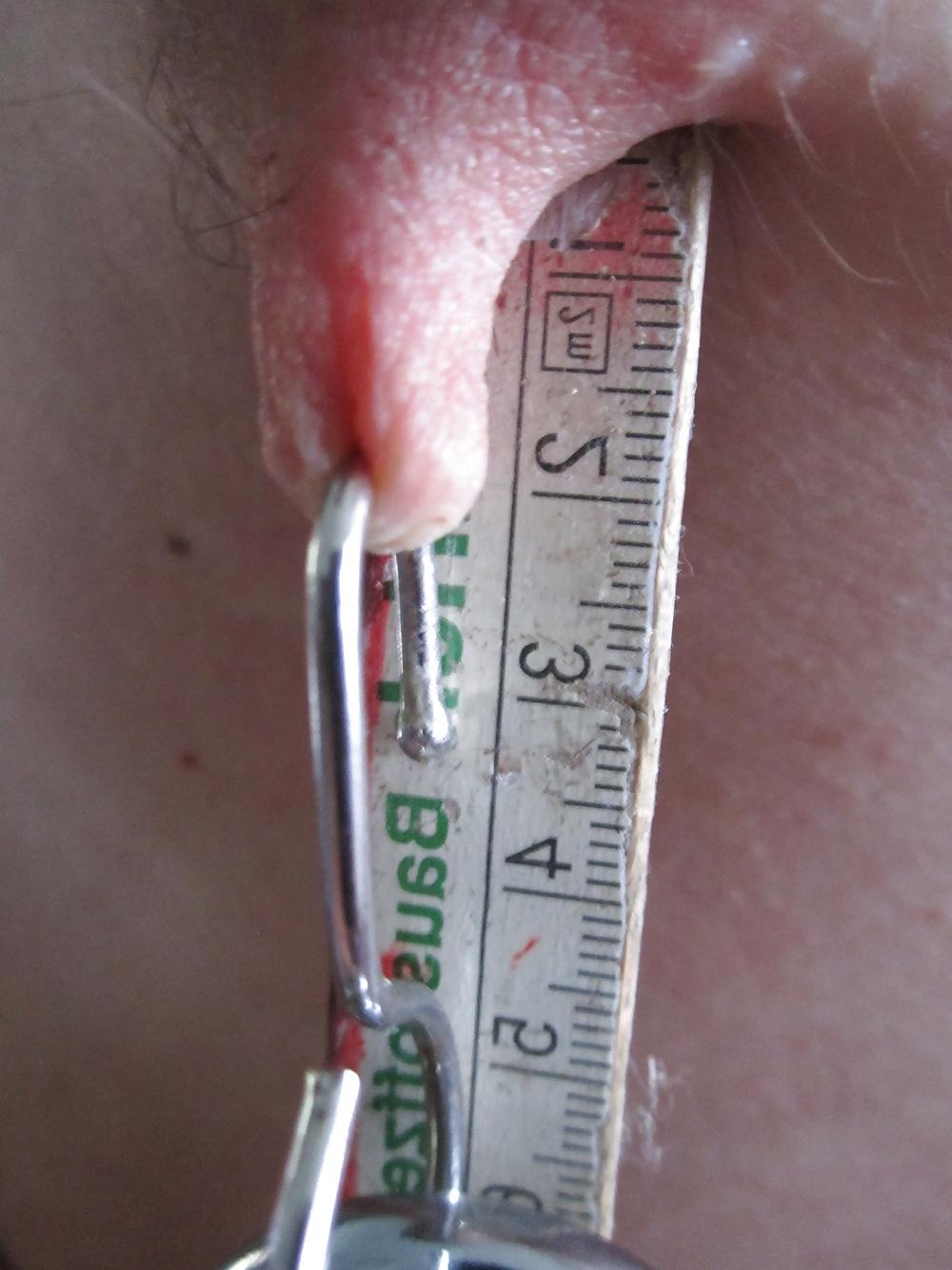 6P male nipple stretching