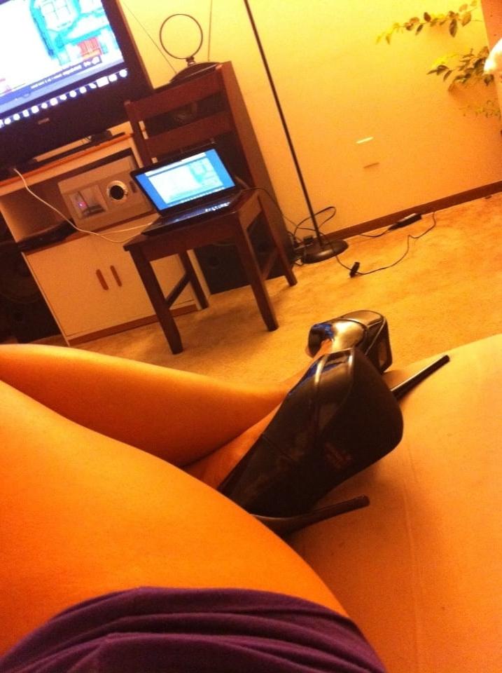 7P BLACK HEELS