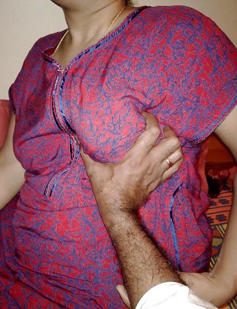 25P British pakistani couple having fun