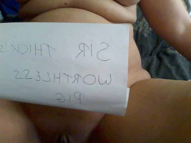 9P Sir thicks whore