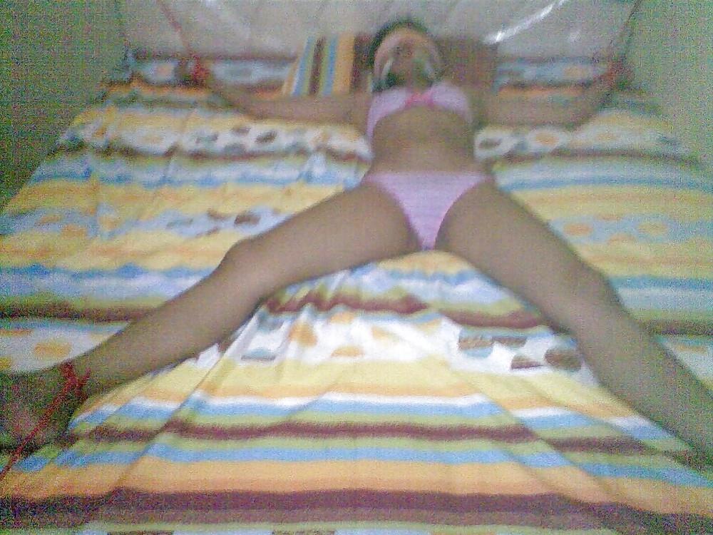 8P Asian Bondage Hijab