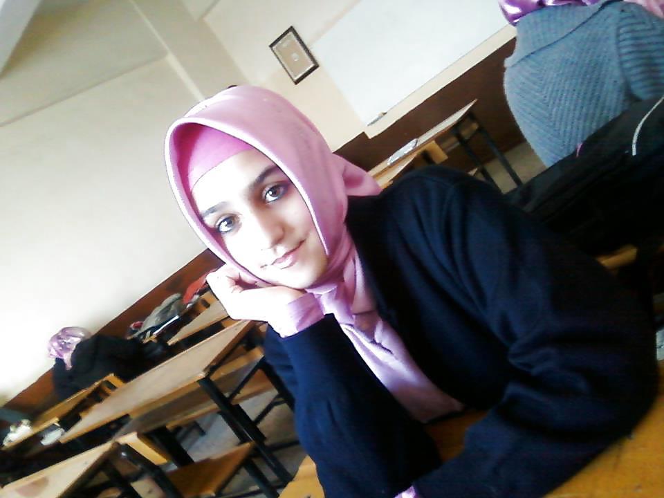 25P Turkish arab hijab turbanli asian seyma