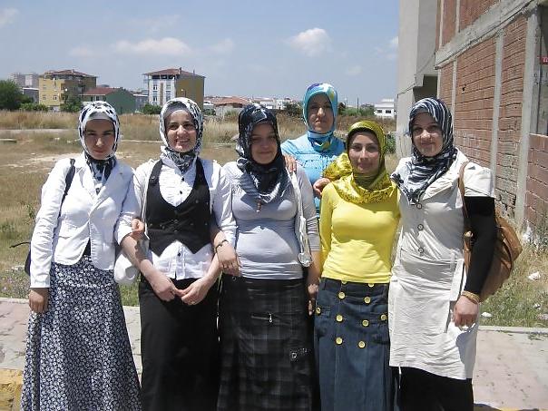 25P Turkish arab hijab turbanli asian seyma