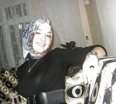 25P Turkish arab hijab turbanli asian seyma