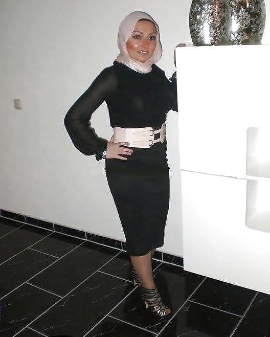 25P Turkish arab hijab turbanli asian seyma