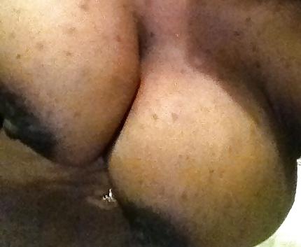 12P Big Black Boobs - Cell Phone pics sent to me