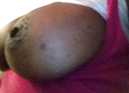 12P Big Black Boobs - Cell Phone pics sent to me