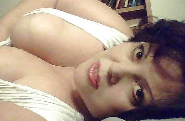 25P Sissy my bbw whore wifes cleavage