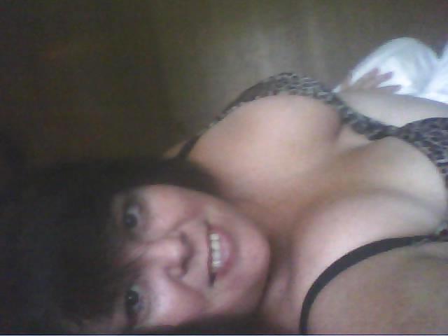25P Sissy my bbw whore wifes cleavage