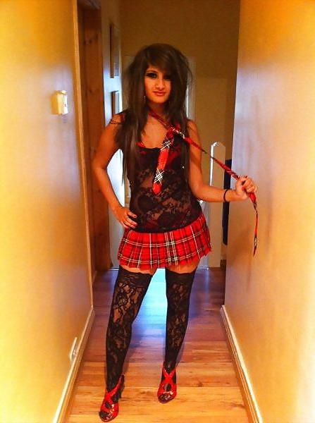 18P Slutty paki loves lace